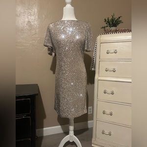 Dress, semi formal sequence , cocktail dress, party dress